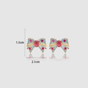 Anthro Teal Aqua Silver Eternity Band Iced sides Open gallery